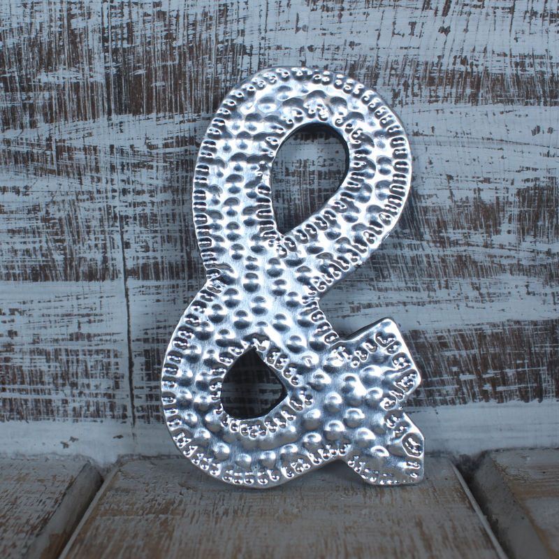 Lettere in Alluminio Lettera & (4) - Piccola
