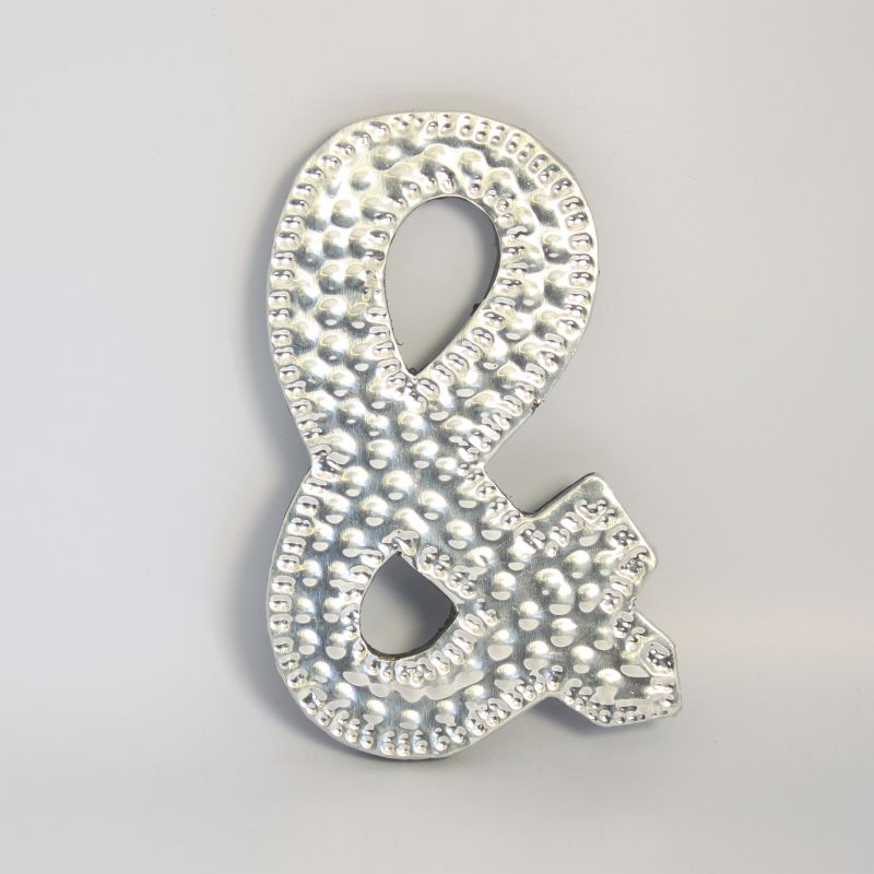 Lettere in Alluminio Lettera & (4) - Piccola