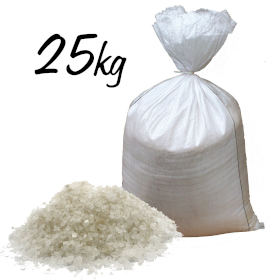 Sali da bagno himalayani bianchi 3-5mm - 25kg