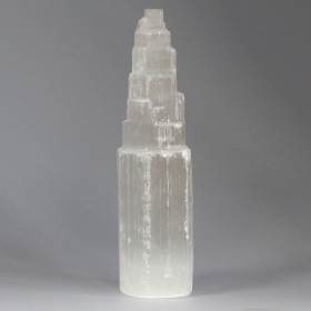 Torre in Selenite - 20 cm