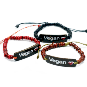 6x Braccialetti in Cocco - Vegan