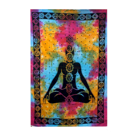 Telo in cotone - Buddha Chakra (Singolo)