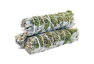 Smudge Stick - Salvia Bianca e Ruta 10cm