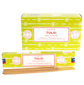 12x Incensi Satya 15gm - Tulsi