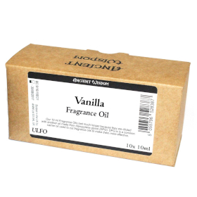 10x Fragranza 10ml (no etichetta) - Vaniglia