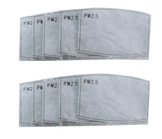 12x PM2.5 Filtri per maschera (Adultii)