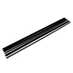 250x Bastoncini Diffusori in fibra neri 25cm x 3mm