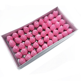 50x Fiori di Sapone DIY - Tulipano Medio - Rosa