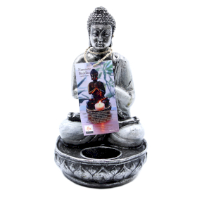 Buddha Porta Lumino - Bianco - Medio