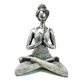 Yoga Lady - Argento e Bianca 24cm