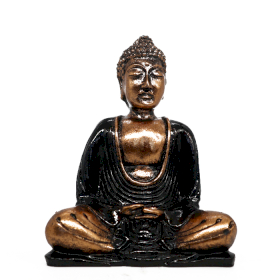 Buddha Nero e Oro - Medio