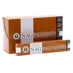 12x 15g Golden Nag - Incenso Palo Santo