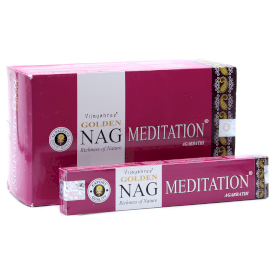 12x 15g Golden Nag - Incenso Meditazione