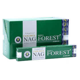 12x 15g Golden Nag - Incenso Foresta