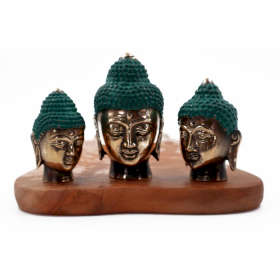 Set di 3 - Testa Buddha (Dim. Assortite)