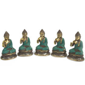 5x Buddha Seduti Mano Alzata