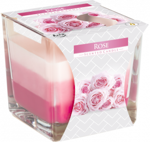 6x Candela Arcobaleno - Rosa