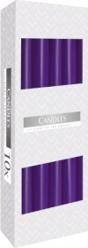 10x Candele coniche - Lavanda