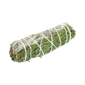 Smudge Stick - Salvia Bianca e Ginepro 10cm