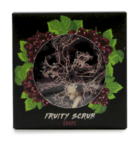 4x Sapone Esfoliante Fruttato con Cordicella - Uva