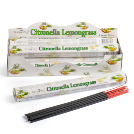 6x Incensi Premium - Citronella & Lemongrass