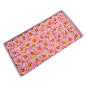 36x Fiori di Sapone DIY - Camelia - Rosa