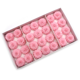 28x Fiori di Sapone DIY - Crisantemo S - Rosa