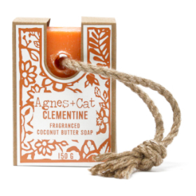 6x Sapone con Cordicella - Clementine