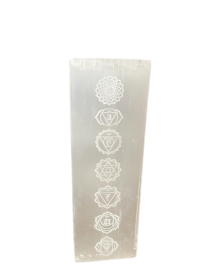 Lampada Selenite 25cm - Chakra