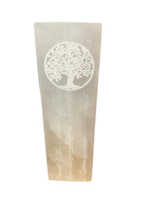 Lampada Selenite 25cm - Albero della Vita
