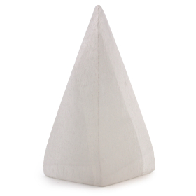 Piramide in Selenite - 10 cm