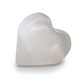 Cuore in Selenite - 7-8 cm