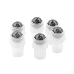 10x Punta con Roll-on per Bottiglie da 5ml - Tormalina Nera