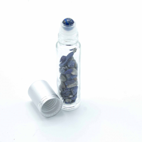 10x Bottiglia Roll-on  - Sodalite - Tappo Argento