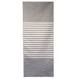 Tappeto Indiano in Cotone 70x170cm - Grigio