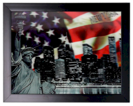 Stampe 3D 34x44cm - Vacanze a New York