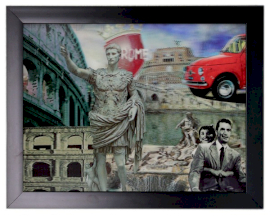 Stampe 3D 34x44cm - Vacanze Romane