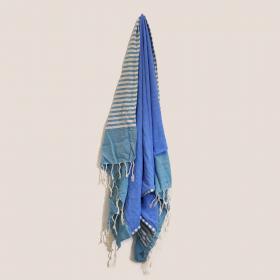 Tovaglia con Tasche - 100x180 cm - Blu