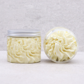 4x Whipped Cream Soap - Banana 120g (No Etichetta)