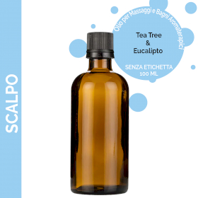 10x Olio per Massaggi 100ml - Scalpo (No Etichetta)