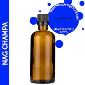 10x Olio per Massaggi 100ml - Nag Champa (No Etichetta)