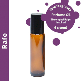 6x 10ml Fragranze Roll On (senza etichetta) - Rafe