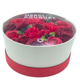 Fiori di Sapone Rose Rosse - Conf. Rotonda