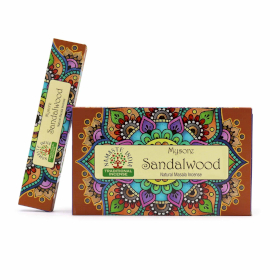 12x Incensi Namaste Mandala Masala - Legno di Sandalo