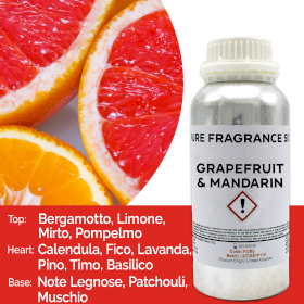 Fragranza Pura - Pompelmo & Mandarino - 500g