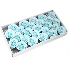 25x Fiori di Sapone DIY - Rosa L - Talco