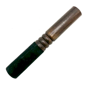 Bastoncino in legno – 17 cm – Doppio anello medio