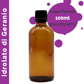 10x Idrolato di Geranio 100ml - Senza Etichetta