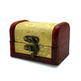 6x Box coloniali retro Oro - Mini