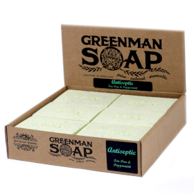 12x Saponi Greenman 100g - Antisettico